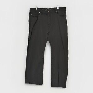 Prana Mens 40x32 Slim Black Hiking Pants Outdoor Trail Climbing Camping Workwear